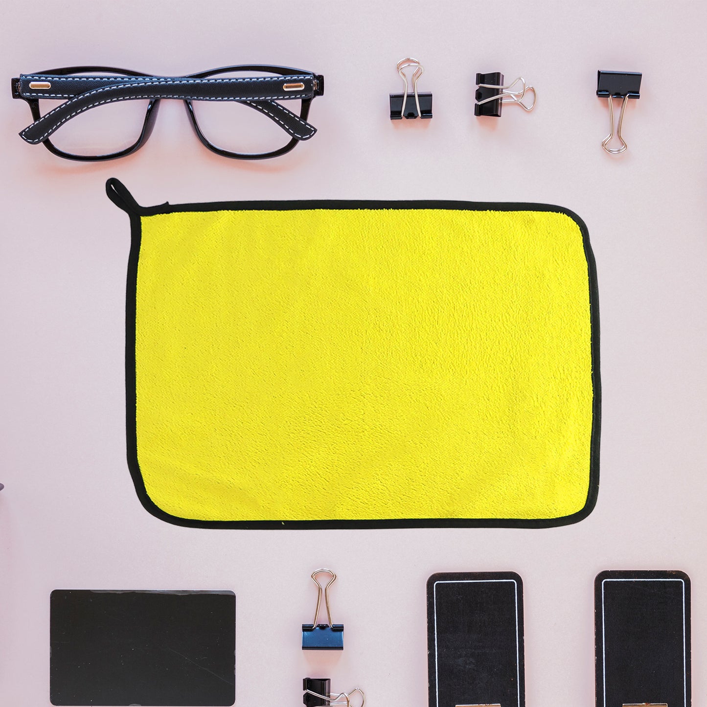 Premium Microfiber Cleaning Cloth Towel (40x30 Cm  1 Pc)